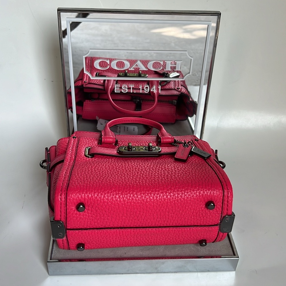 Pink Swagger 15 Coach Mini Crossbody/Handbag - Picture 3 of 6